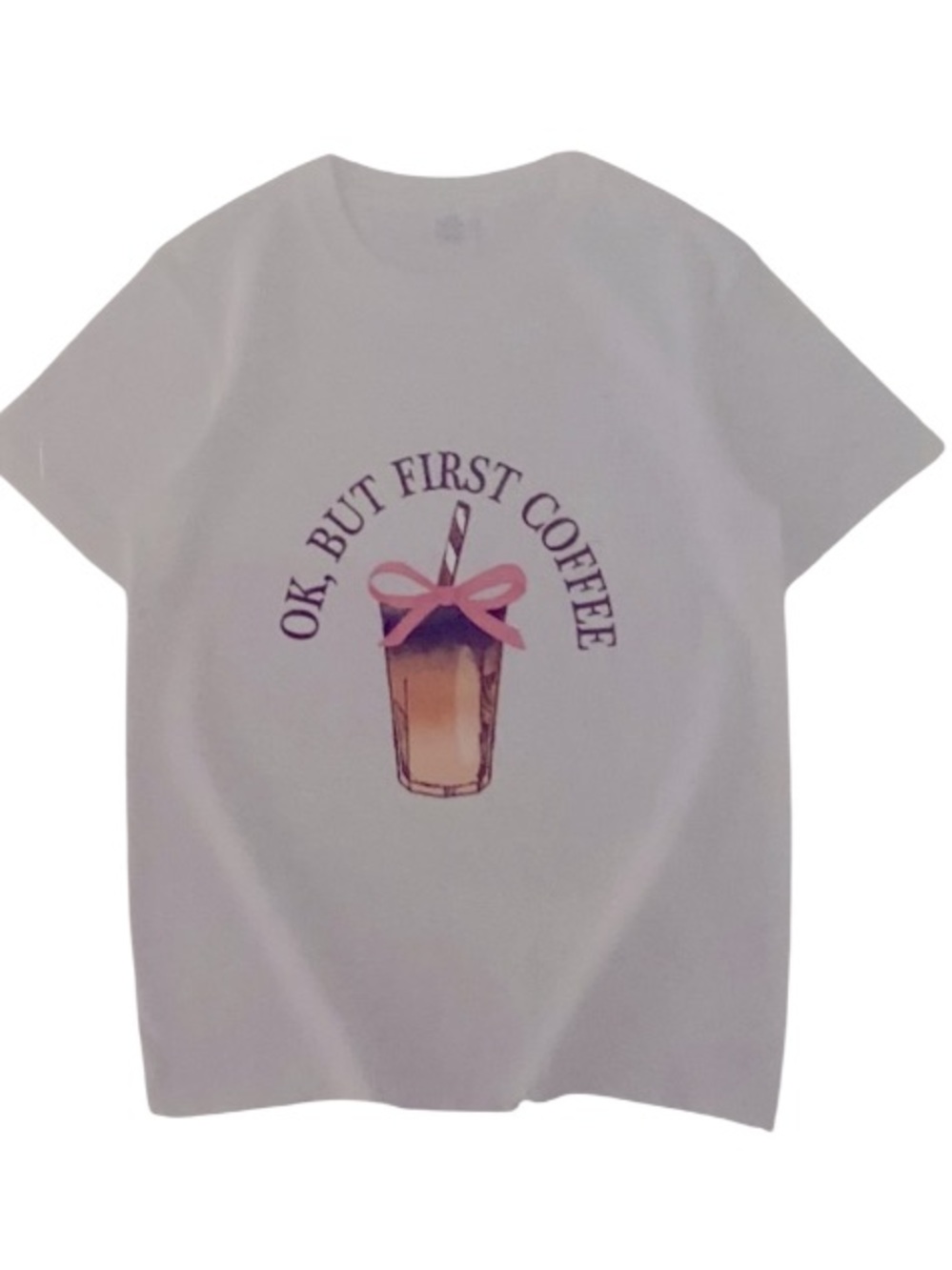 Iced Coffee Graphic Tee